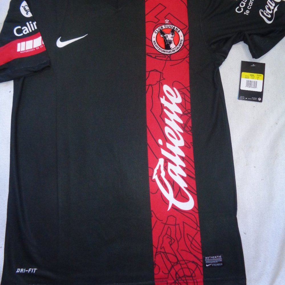 Nike Club Tijuana Dri-Fit Jersey Soccer Futbol Xolo Caliente Adult Size Small